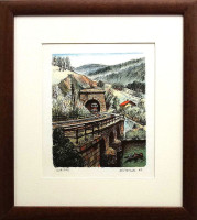 Jiří Bouda - Brejlovec - grafika 